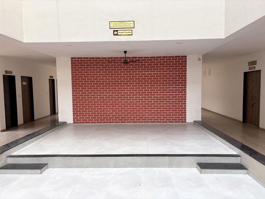Assembly hall and stage — Dekson ITI, Babhulgaon